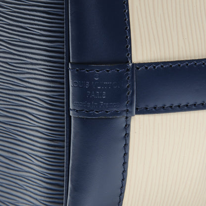 Louis Vuitton Epi Petit Bi-Color Noe Ivory Indigo 5 of 6