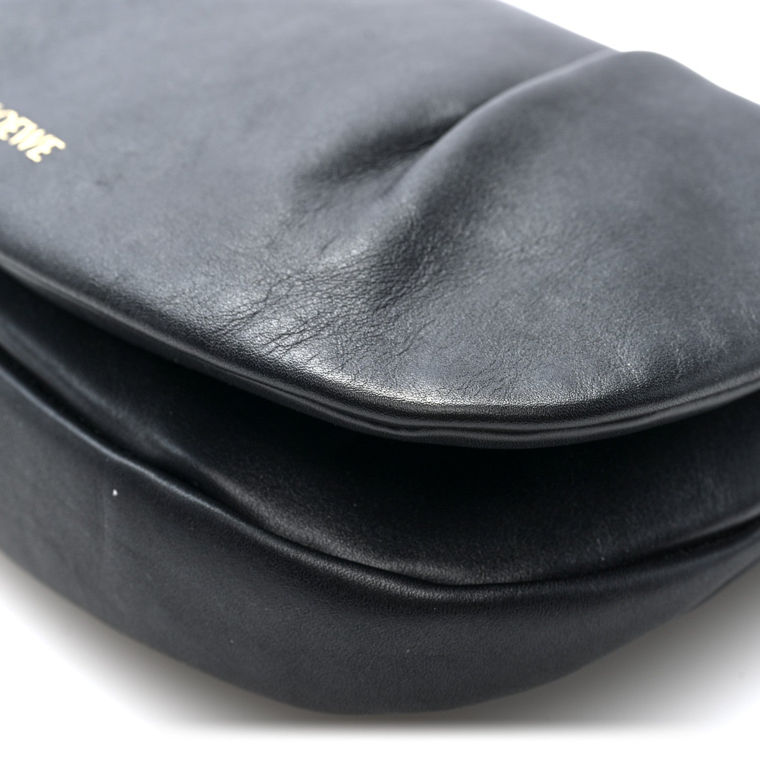 Loewe Shiny Nappa Calfskin Paseo Satchel Black 9 of 9
