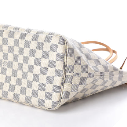 Louis Vuitton Damier Azur Neverfull MM 9 of 9