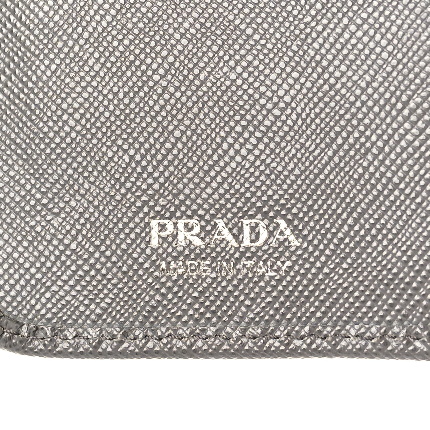 Saffiano Metal Compact Wallet Marmo