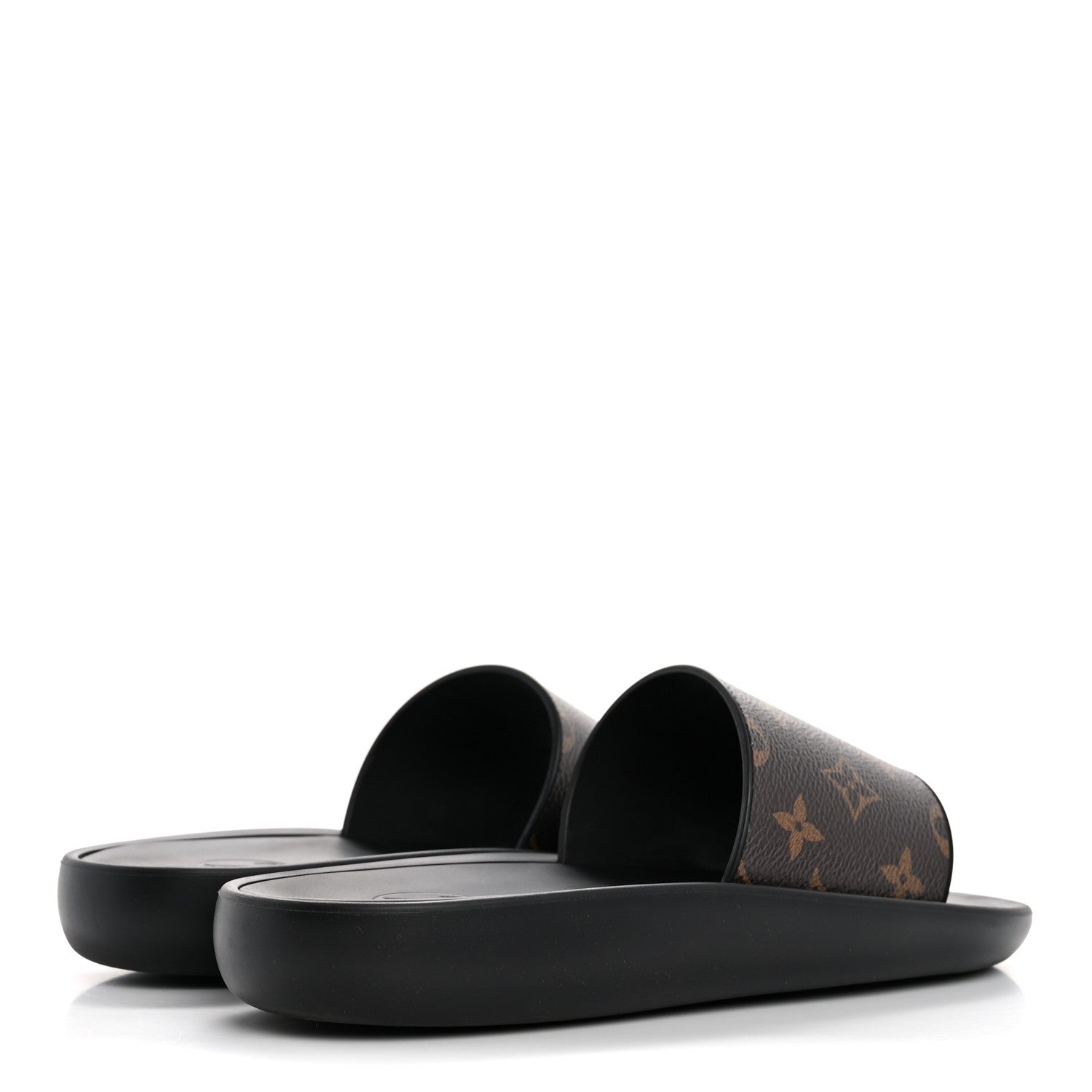 Louis Vuitton Monogram Sunbath Slide Sandals 38 5 of 9