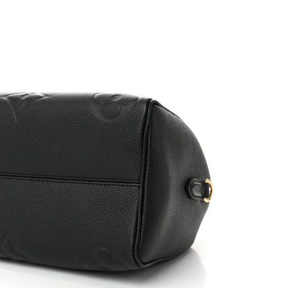Louis Vuitton Empreinte Monogram Giant Speedy Bandouliere 25 Black 9 of 10