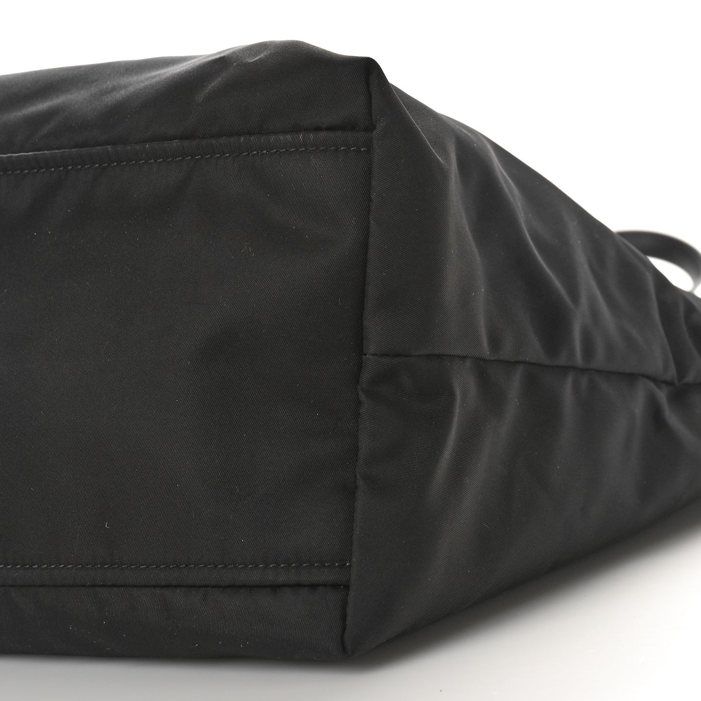Tessuto Nylon Saffiano Vela Tote Black