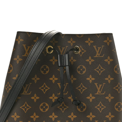 Louis Vuitton Monogram Neonoe MM Black 7 of 9