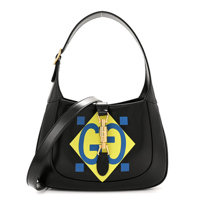 Gucci Calfskin Geometric Small Jackie 1961 Hobo Black 1 of 10
