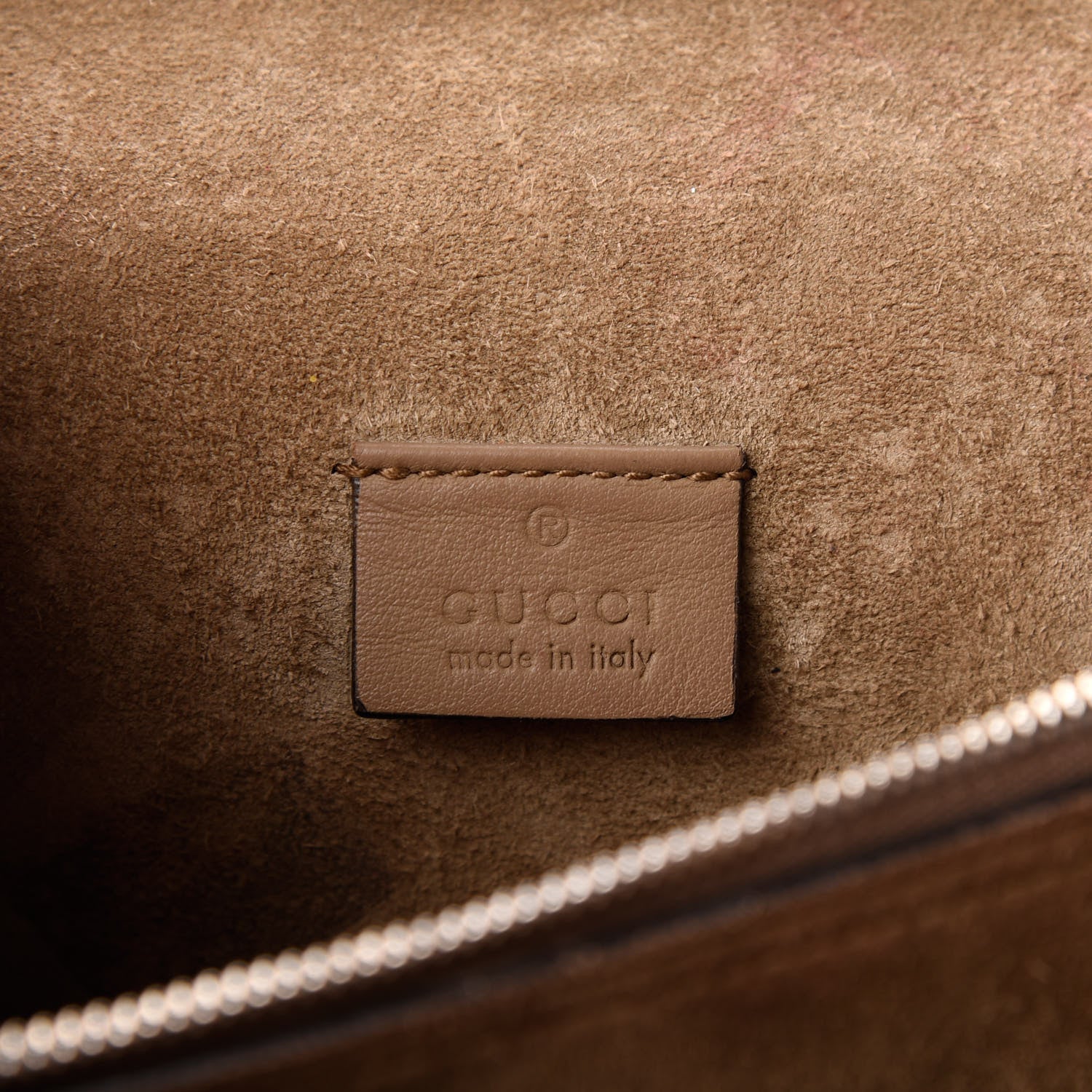 Gucci GG Supreme Monogram Small Dionysus Shoulder Bag Taupe 6 of 9