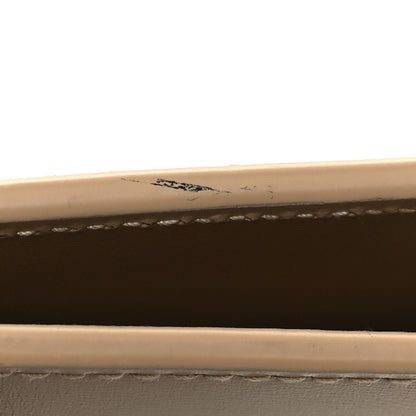 Saint Laurent Calfskin Monogram Bi-Fold Zipped Wallet Nude Powder 9 of 9