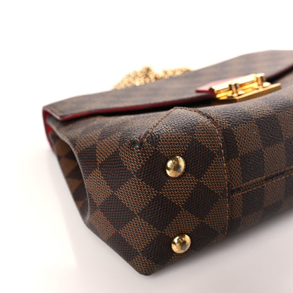 Louis Vuitton Damier Ebene Caissa Clutch Cherry 7 of 8