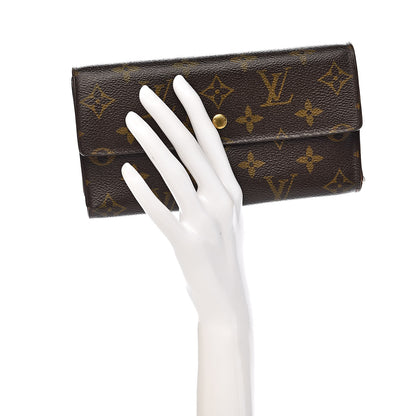 Louis Vuitton Monogram Porte Tresor International Wallet 2 of 14
