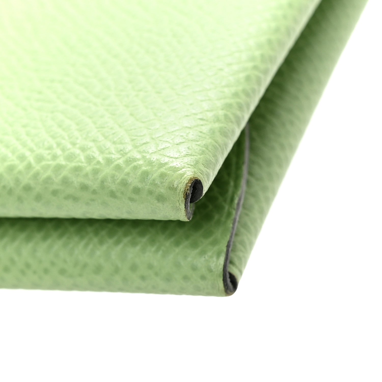 Hermes Epsom Calvi Duo Card Case Vert Yucca 10 of 11