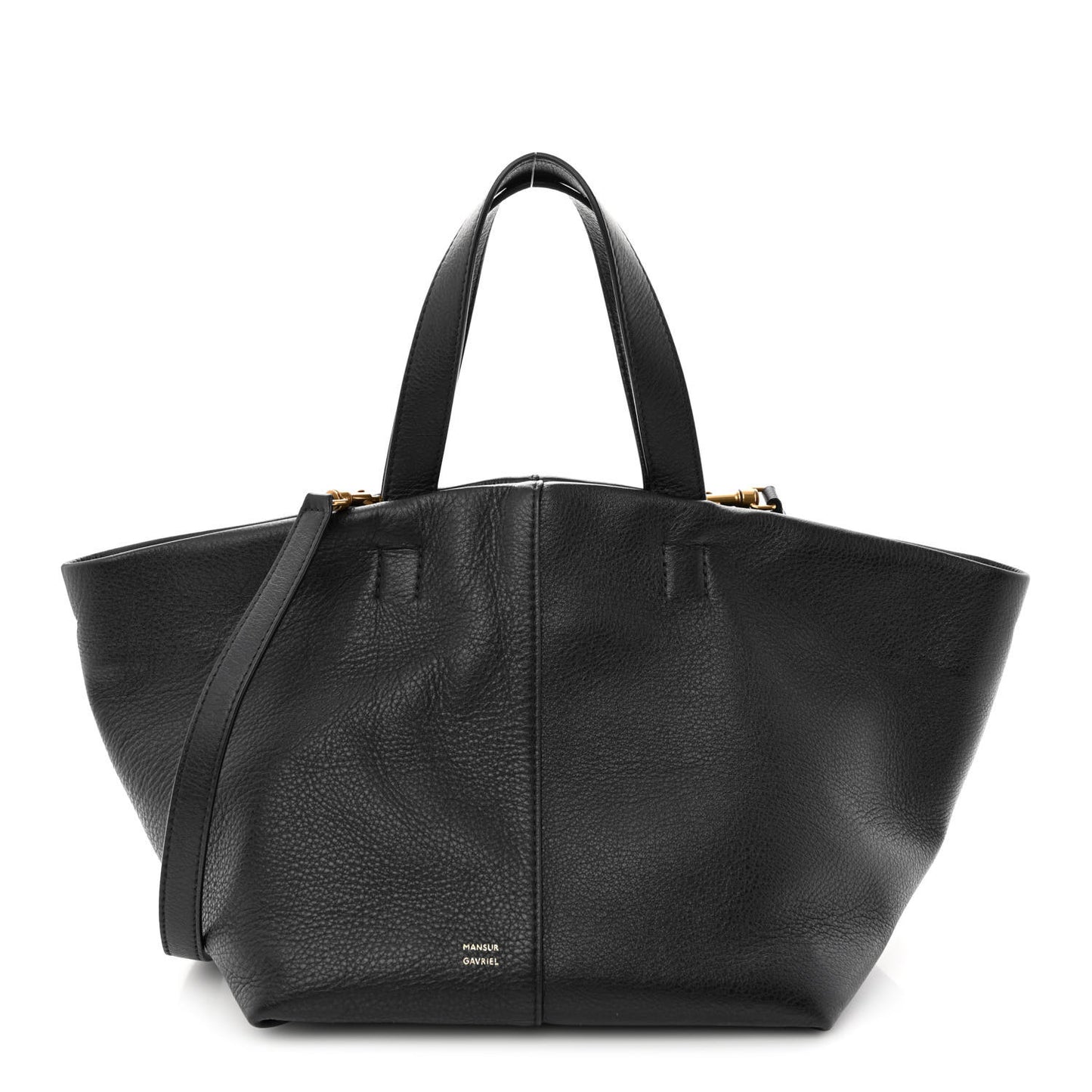 Calfskin Tulipano Bag Black