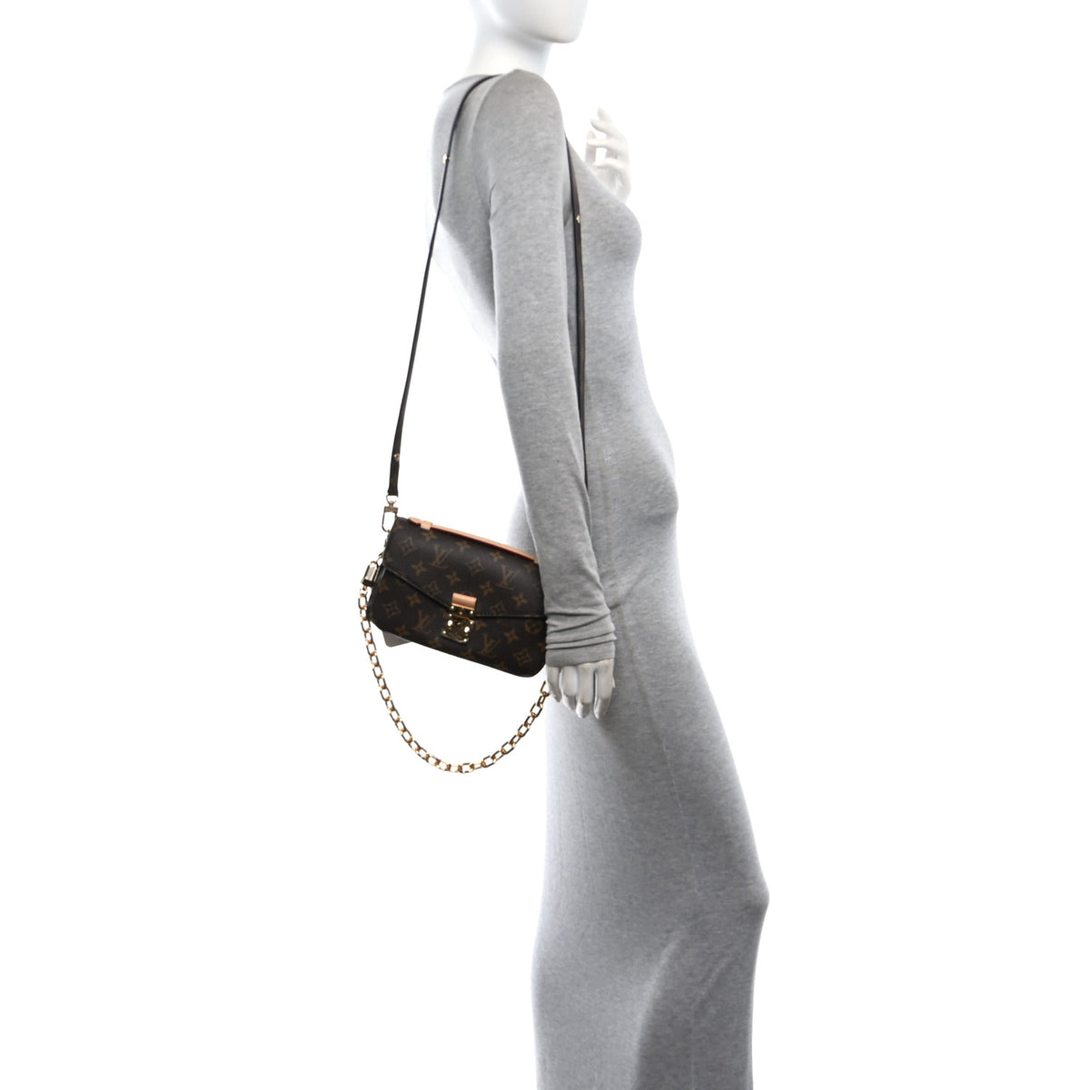 Louis Vuitton Monogram Pochette Metis East West 2 of 10
