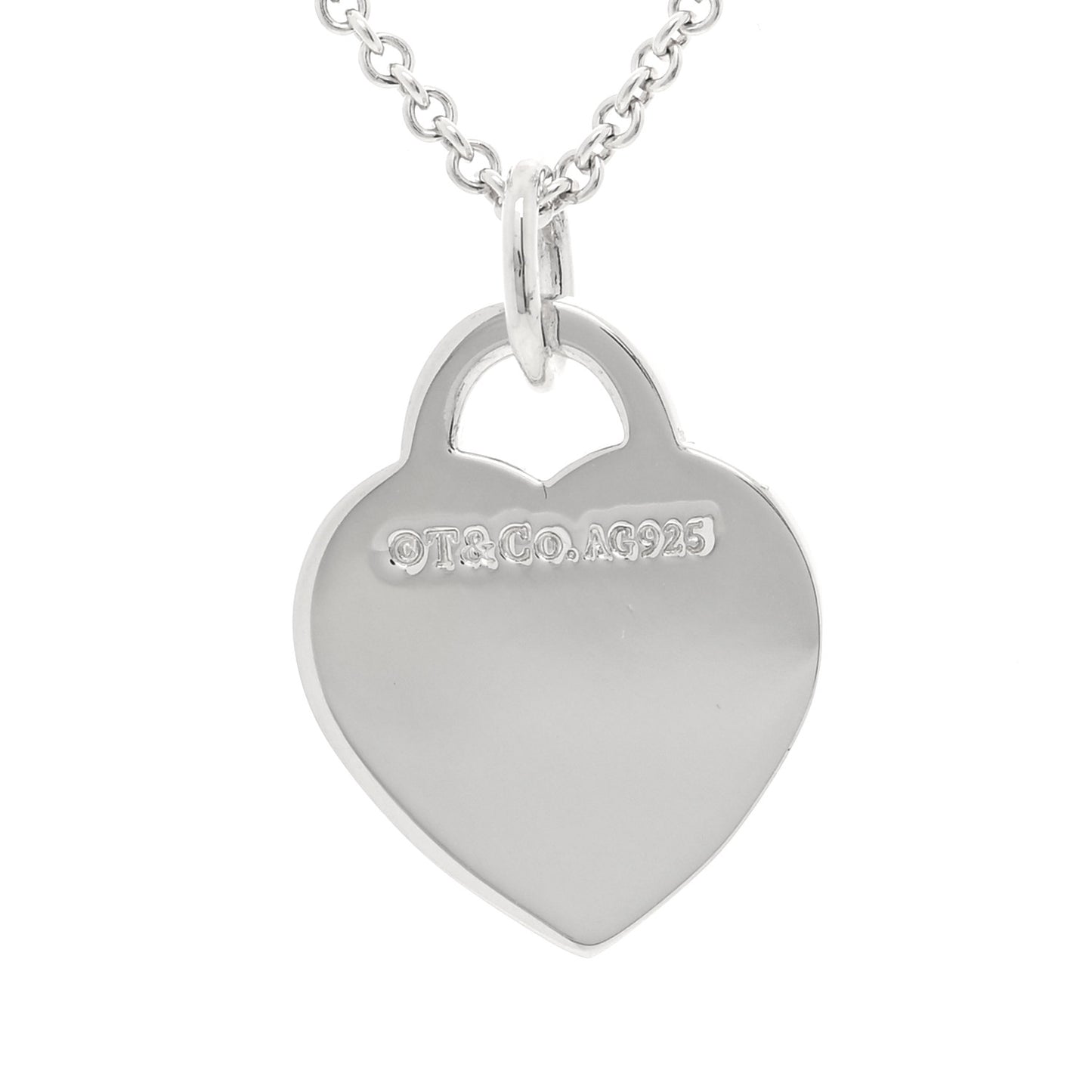 Sterling Silver Small Return To Tiffany Heart Pendant Necklace