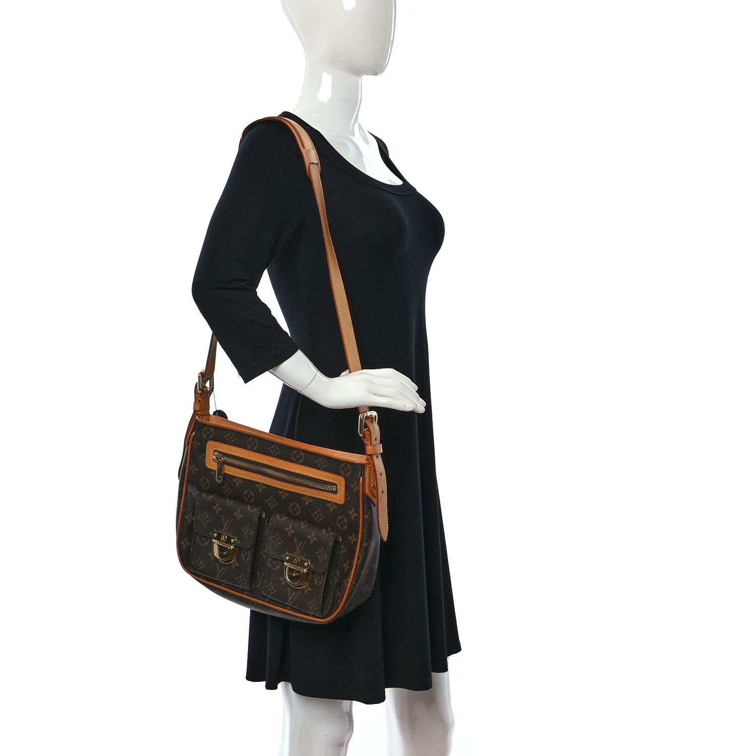 Louis Vuitton Monogram Hudson GM 2 of 8