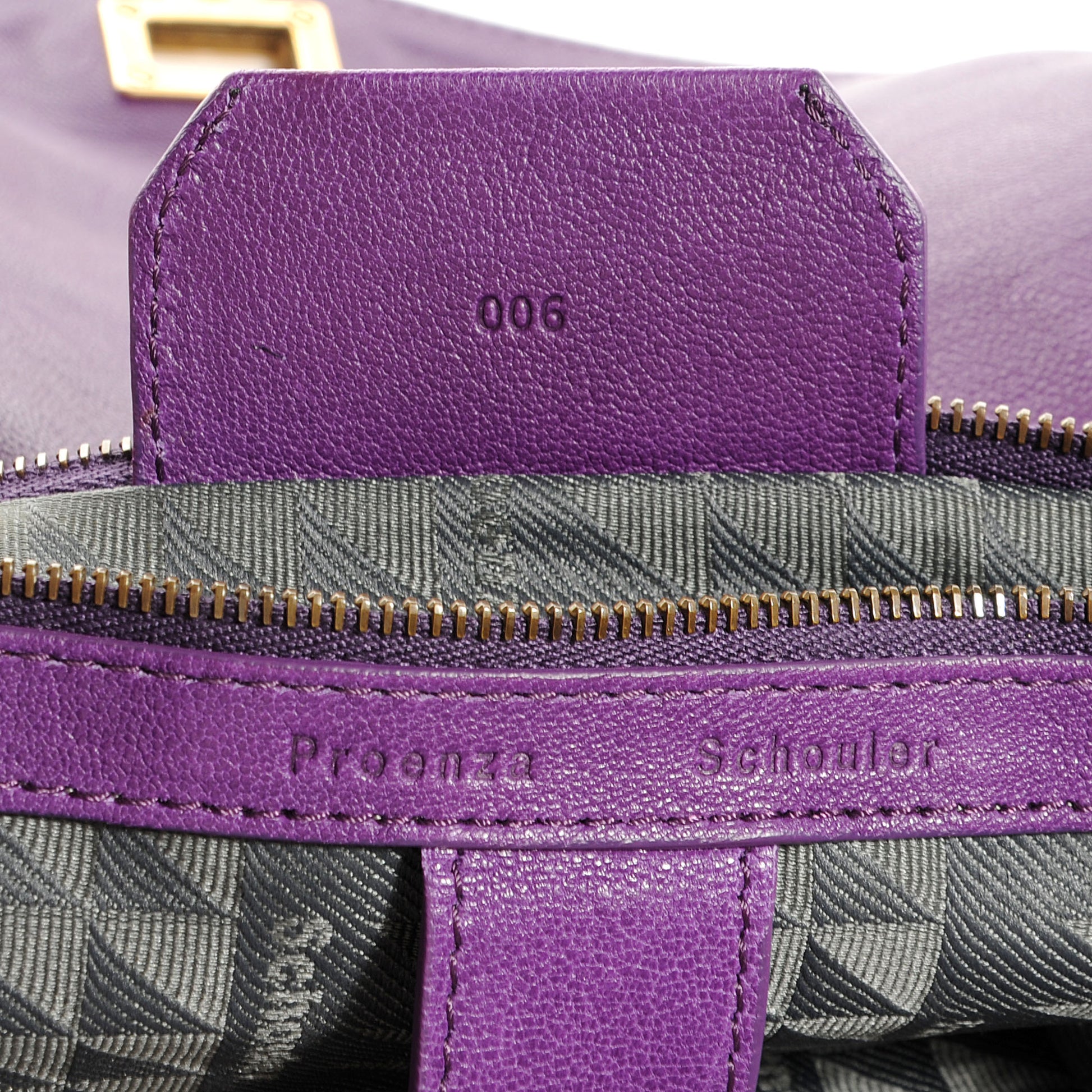 Proenza Schouler Lambskin PS1 Large Satchel Veruca Salt 8 of 8