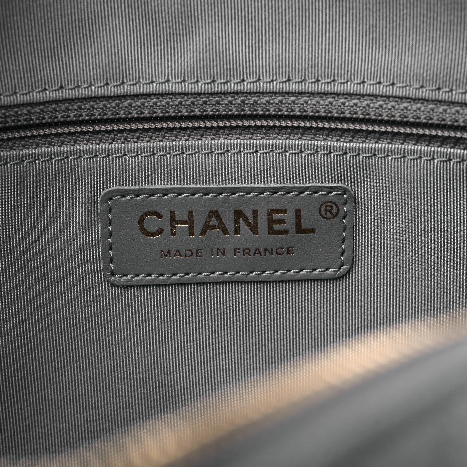 Chanel Iridescent Caviar Flat Quilted Small Coco Tassel Camera Case Grey 6 of 10