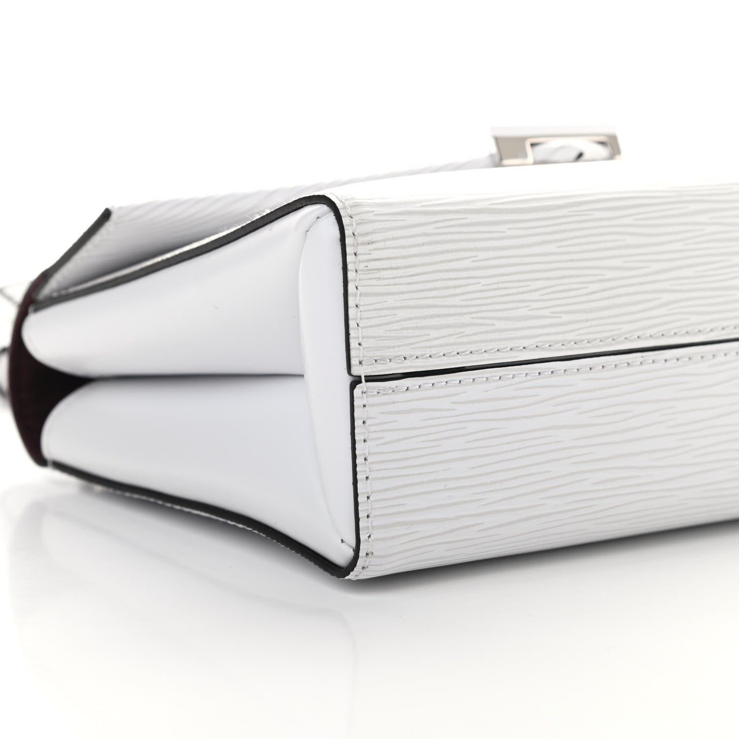 Epi Pochette Grenelle White