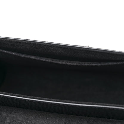 Louis Vuitton Epi Embroidered Twist Shoulder Bag MM Black 11 of 13