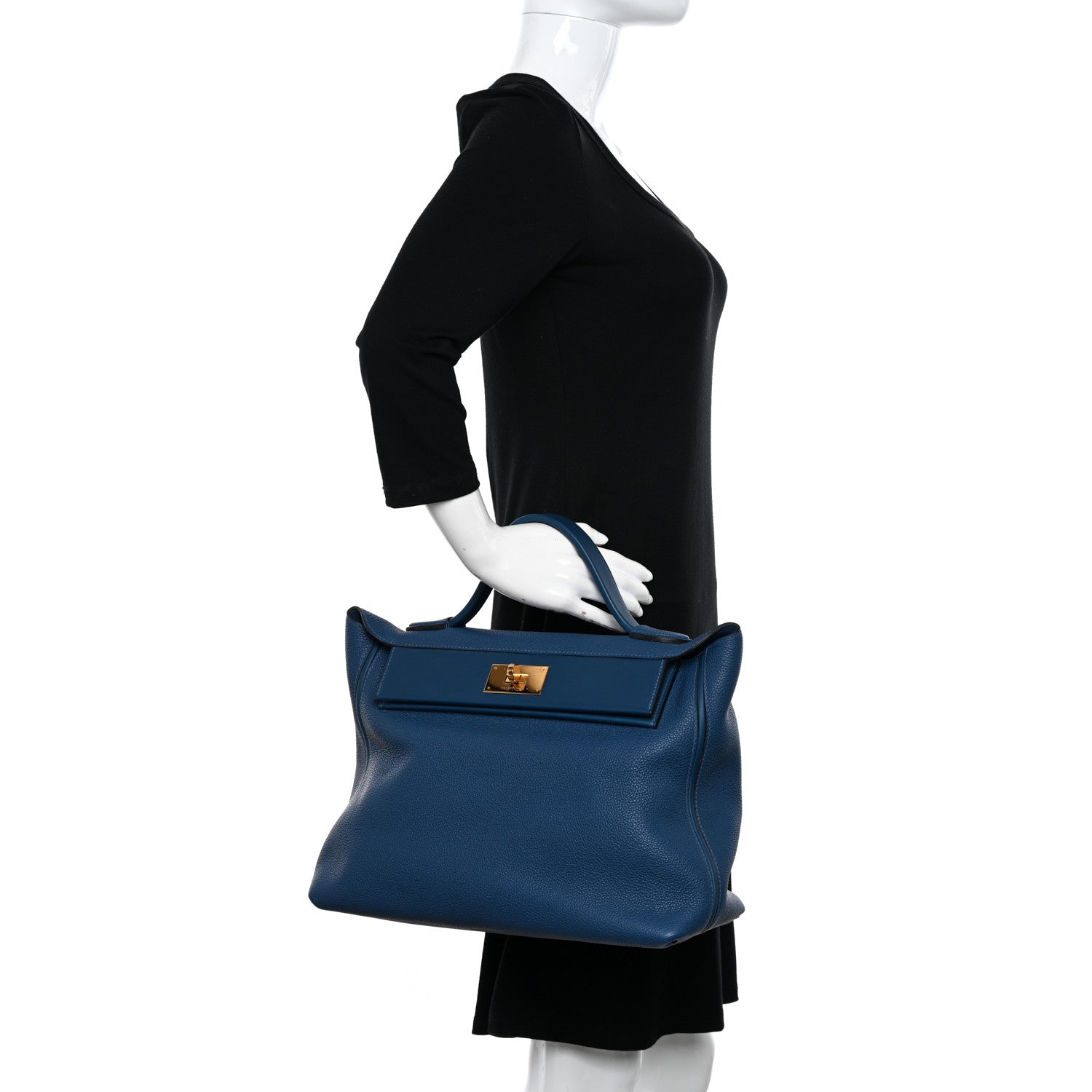 Hermes Togo Swift 24/24 35 Deep Bleu 2 of 14