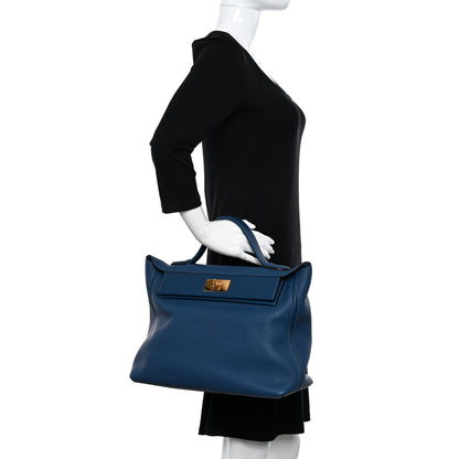 Hermes Togo Swift 24/24 35 Deep Bleu 2 of 14
