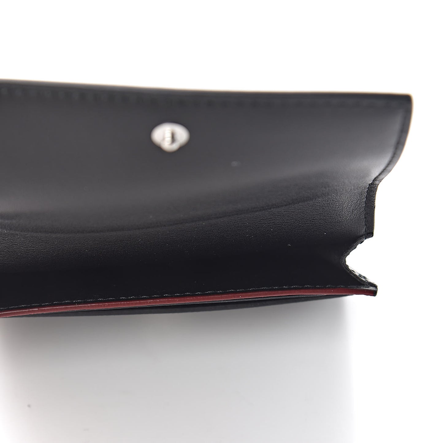 HOMME Monogram Coated Canvas Card Holder Grise