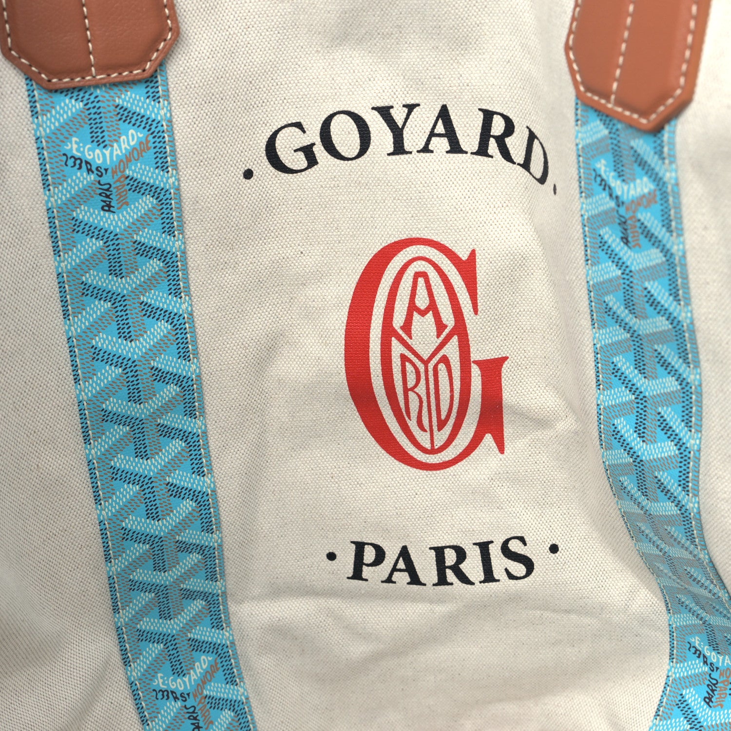 Goyard Goyardine Reversible Belharra Light Blue 6 of 8