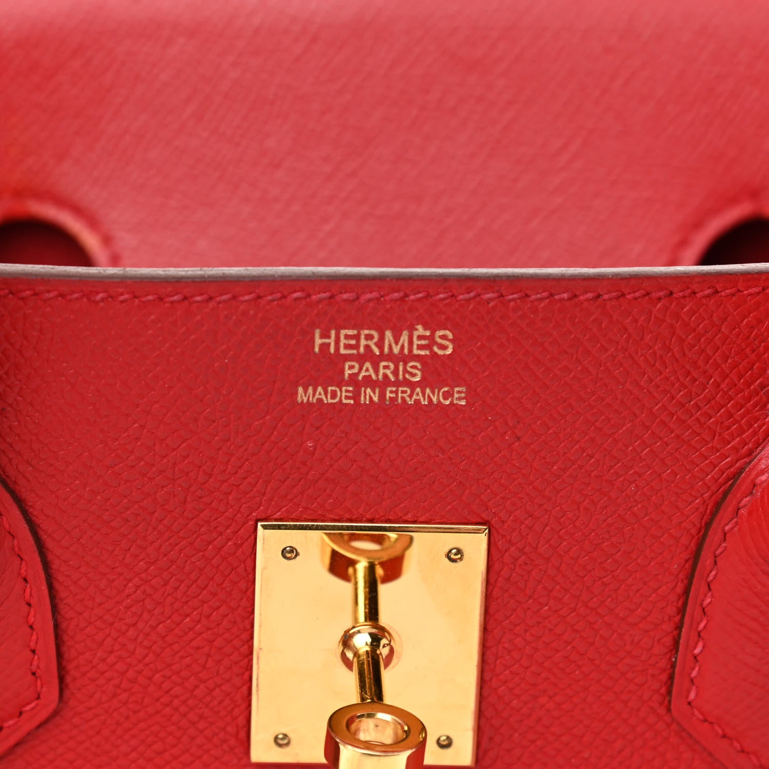 Hermes Epsom Birkin 35 Rouge Casaque 10 of 29