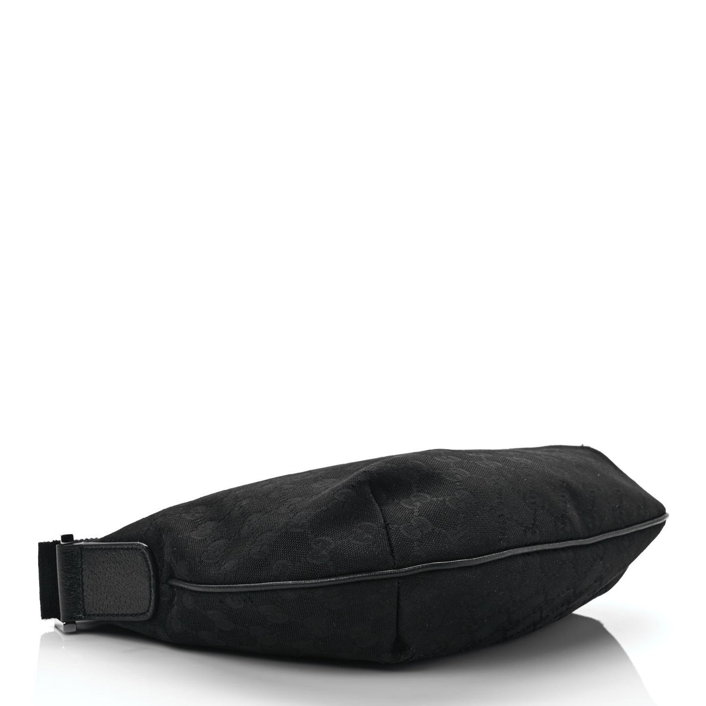 Monogram Medium Half Moon Hobo Black