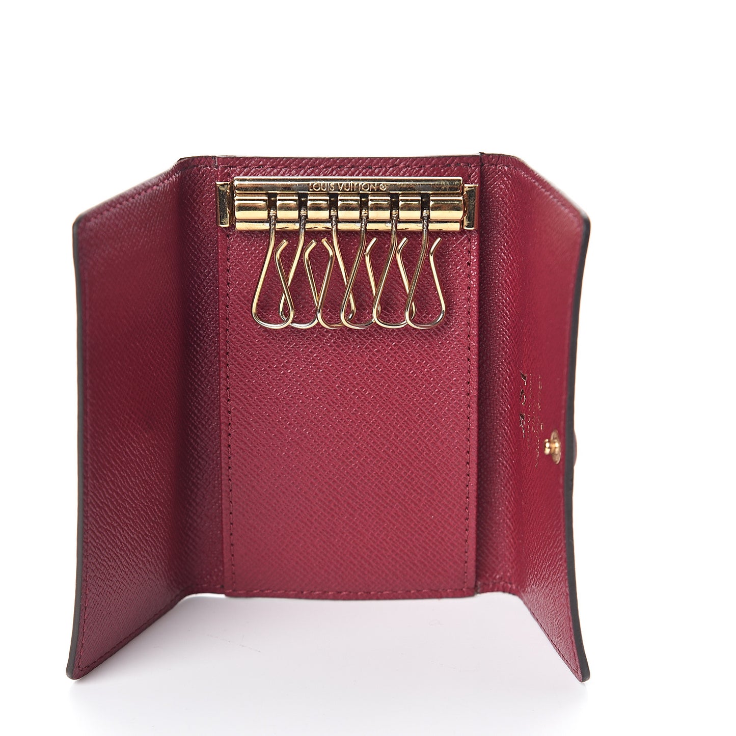 Monogram 6 Key Multicles Holder Fuchsia