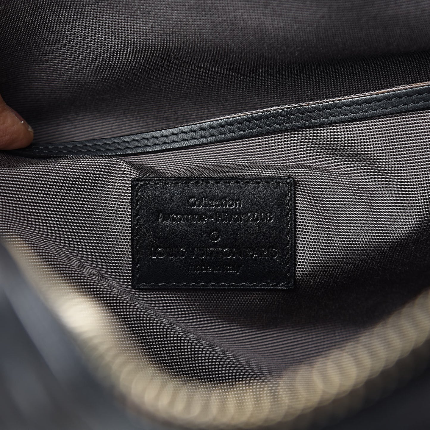 Calfskin Embossed Speedy Cube 30 Black
