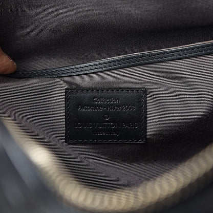 Louis Vuitton Calfskin Embossed Speedy Cube 30 Black 7 of 12