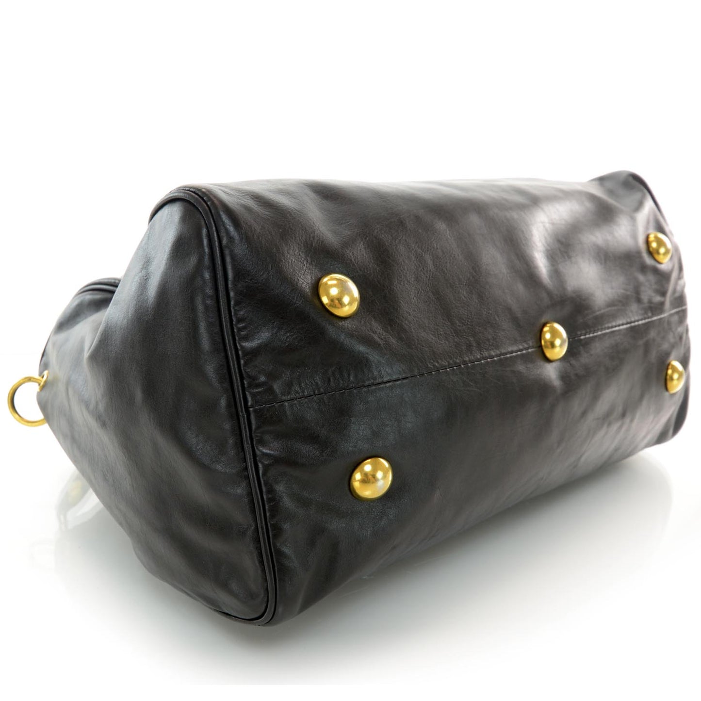 Leather Babouska Boston Black