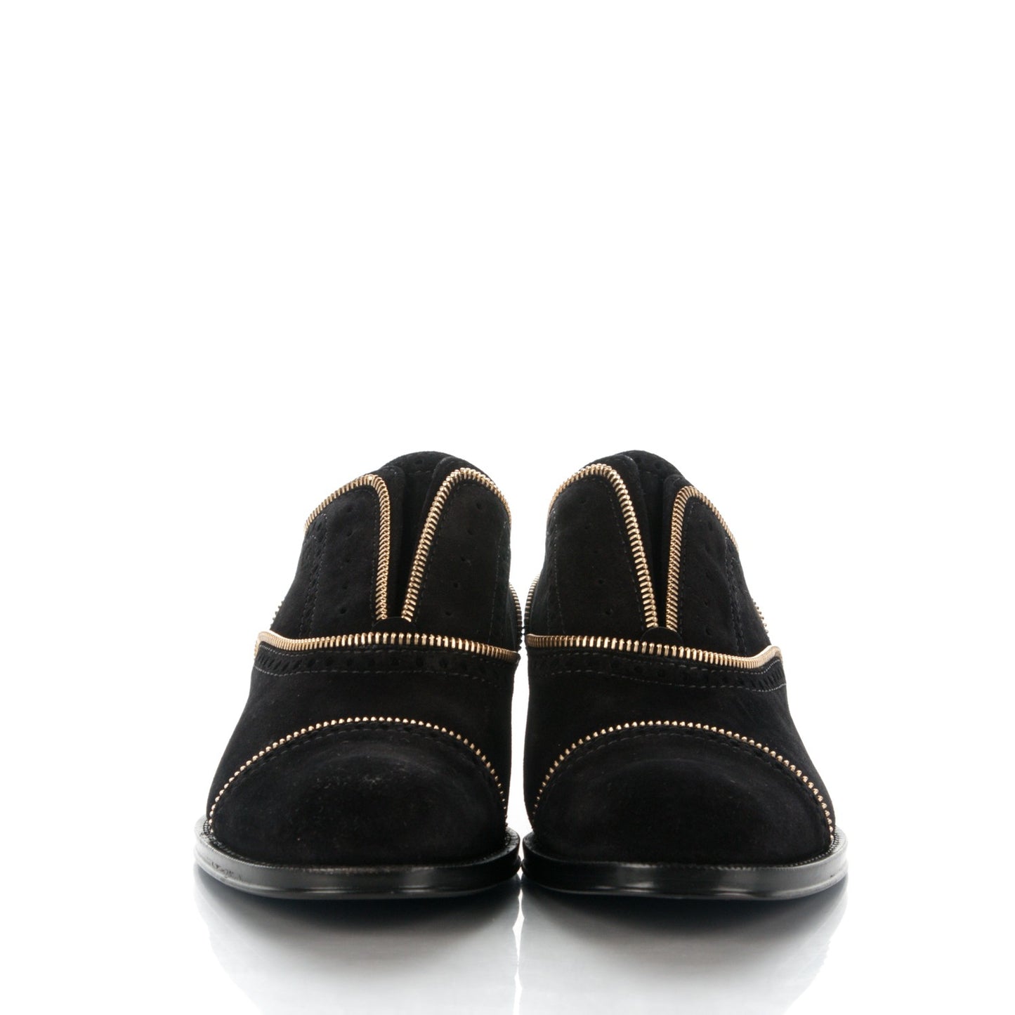 Suede Tomboy Richelieu Flats 41 Black