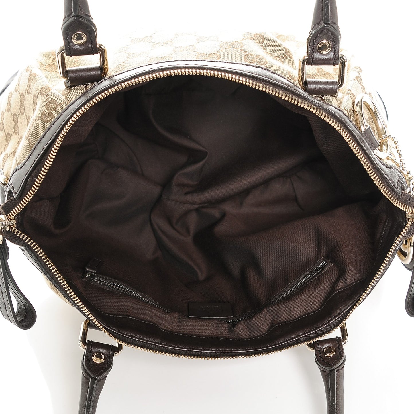 Monogram Medium Sukey Top Handle Dark Brown