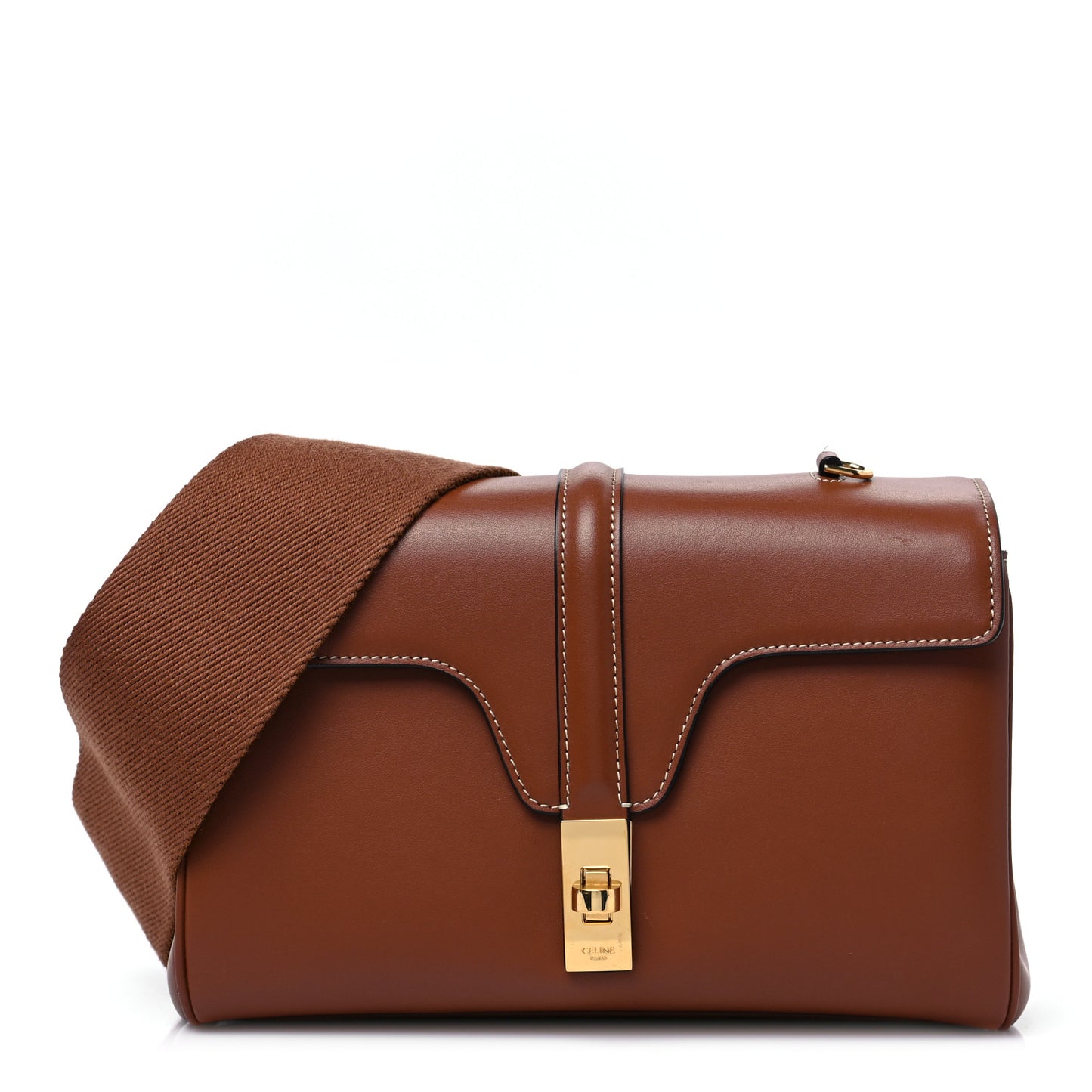 Smooth Calfskin Teen Soft 16 Shoulder Bag Tan