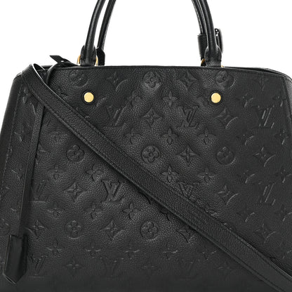 Louis Vuitton Empreinte Montaigne GM Black 9 of 15