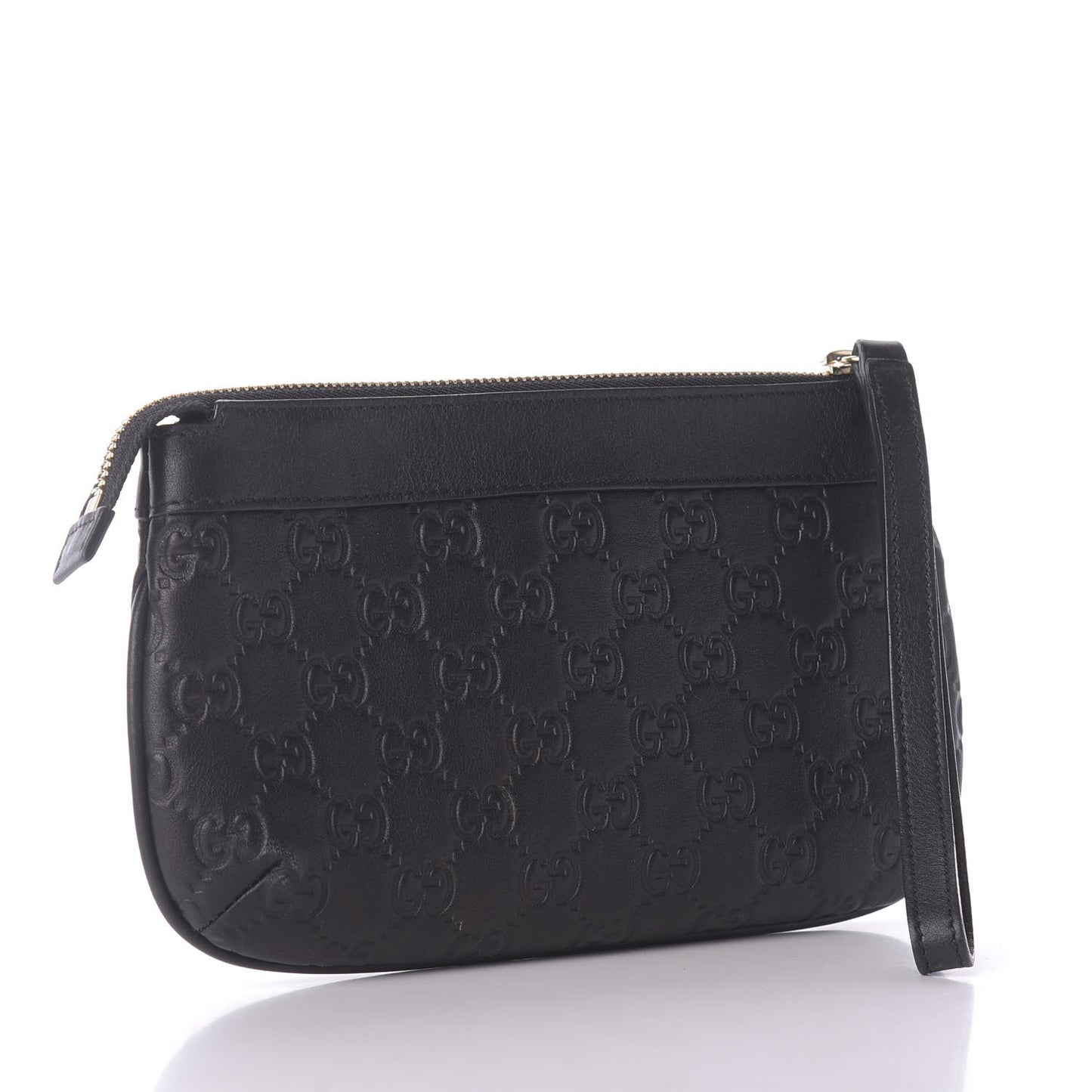 Guccissima Wristlet Black