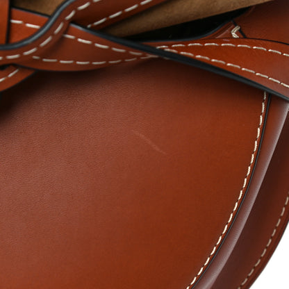 Loewe Calfskin Small Gate Crossbody Bag Rust 14 of 15