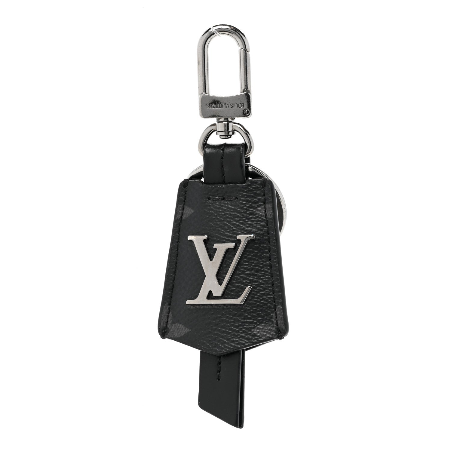 Louis Vuitton Monogram Eclipse Clochette Bag Charm Key Holder 1 of 3