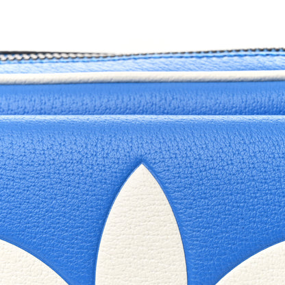 Gucci X ADIDAS Textured Dollar Calfskin Belt Bag Blue 8 of 10