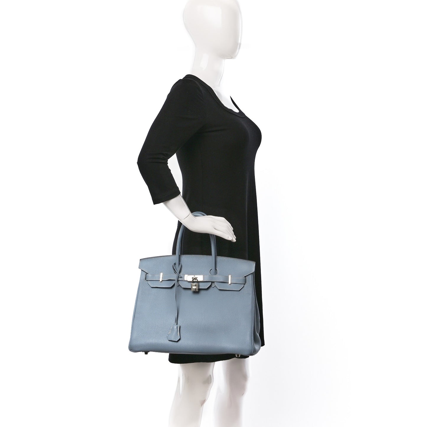 Togo BIRKIN 35 Bleu Lin