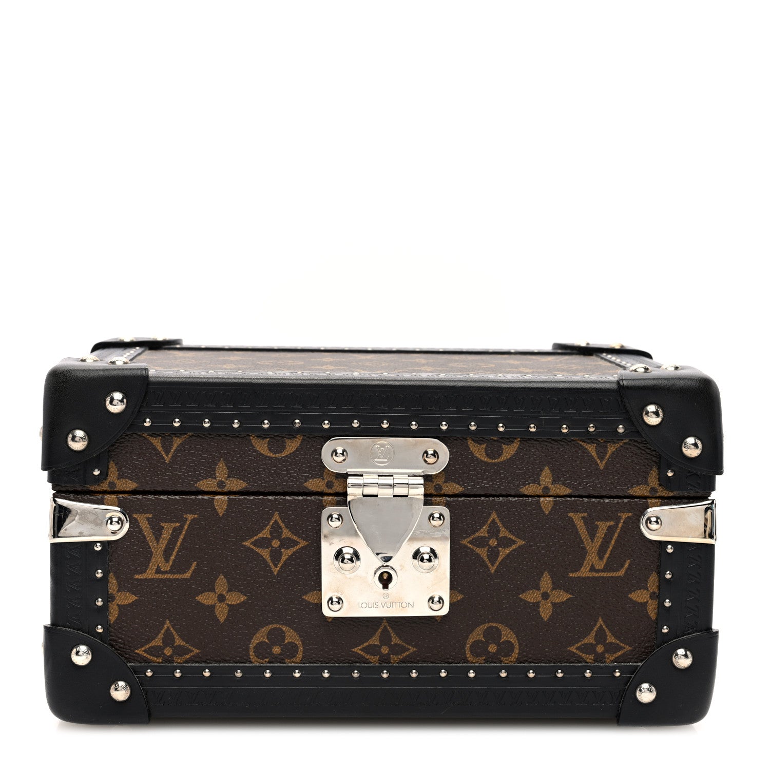 Louis Vuitton Monogram Macassar Coffret Tresor 24 Jewelry Case 1 of 9