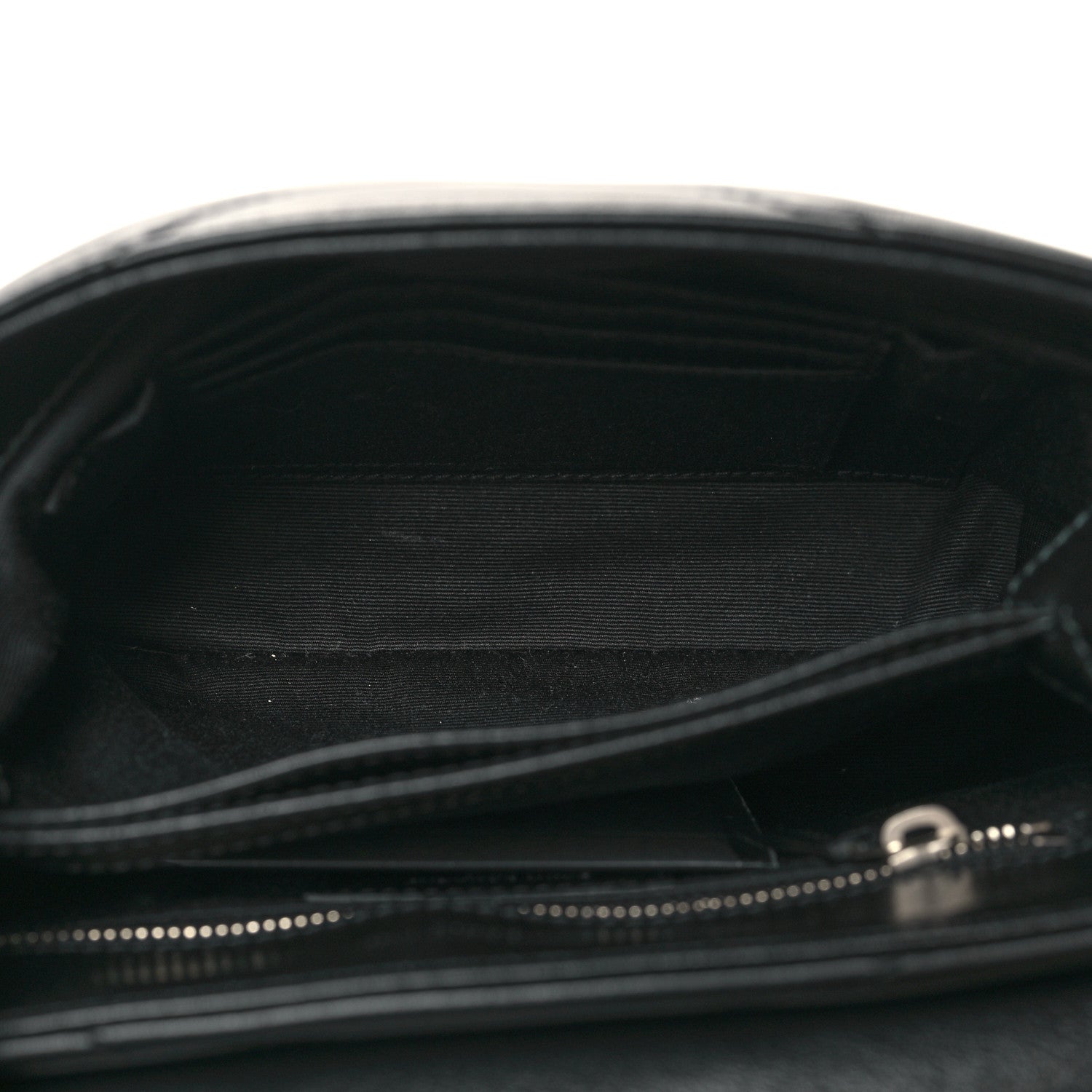Saint Laurent Calfskin Y Quilted Monogram Toy Loulou Crossbody Bag Black 5 of 12