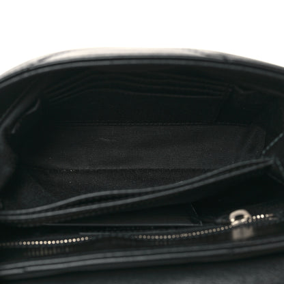 Saint Laurent Calfskin Y Quilted Monogram Toy Loulou Crossbody Bag Black 5 of 12