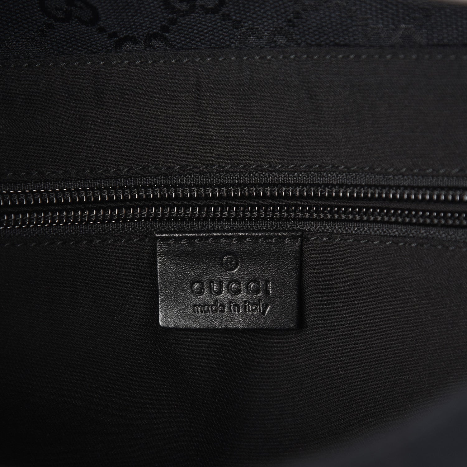 Gucci Monogram Waist Belt Bag Black 7 of 10
