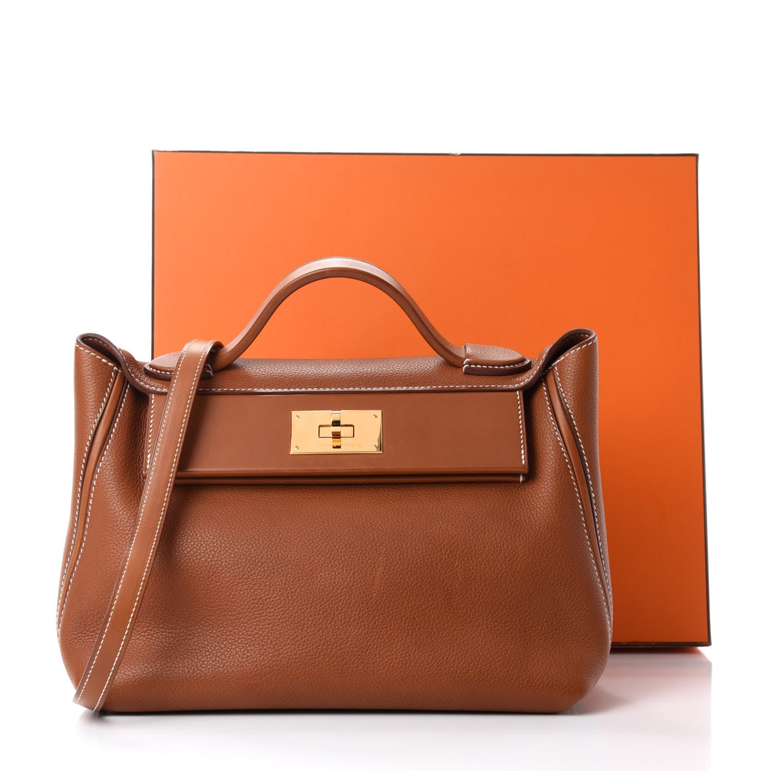 Hermes Barenia Faubourg 24/24 29 Fauve 12 of 12