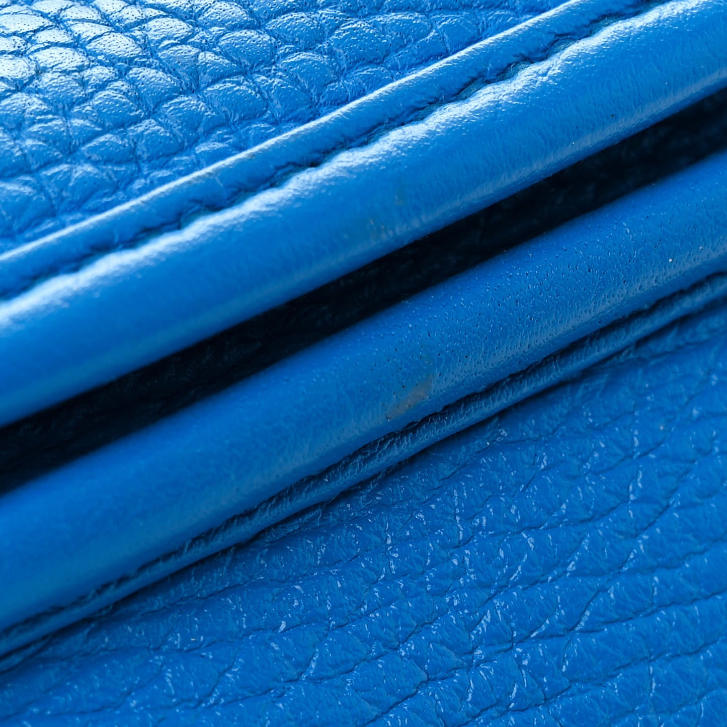 Taurillon Clemence Evelyne III PM Bleu Hydra