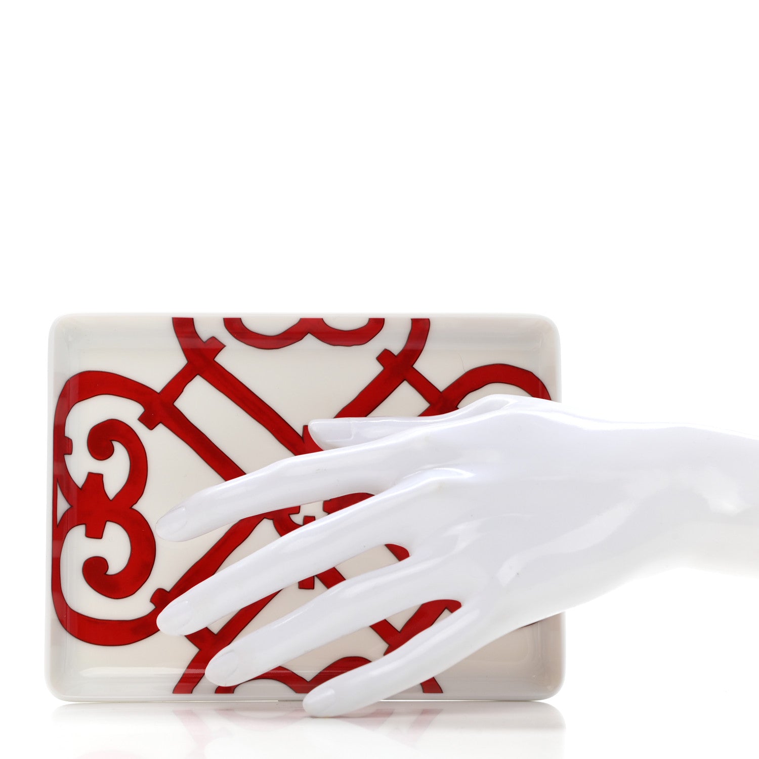 Hermes Porcelain Balcon du Guadalquivir Sushi Plate 2 of 6