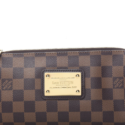 Louis Vuitton Damier Ebene Eva Clutch 10 of 10