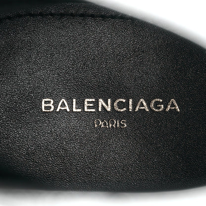 Balenciaga Miroir Calfskin Ankle Booties 39 Argent 9 of 9